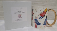 RIFLE PAPER CO. Super Mom Porcelain Mug . NEW in Box