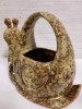 Ceramic Snail Planter / Watering Can - 3