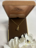 Vintage New 14K Karat Gold Filled Wishbone Neckace Original Box - 5