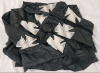Used Once - 10' &times; 10' Black Outdoor Canopy Cover with Silver/Grey Maltese Crosses on Corners . Used One (1) Time - 3