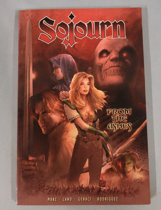 Crossgen Comics SOJOURN Issue #1 Graphic Novel Signed by Writer & Penciler