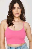 New Garage sz XSmall Sofi Seamless Basic Cami - Shocking Pink Colour