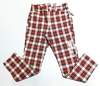 New OLD NAVY High-Rise Pixie Skinny Ankle Plaid Pants (Size 4)