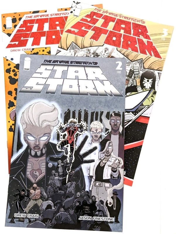 Image Comics | The Savage Strength of STAR STORM | Issues #1-3