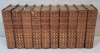 The Complete Works of Lord Thomas Babington MaCaulay , 10 Volume Set . Cambridge Edition Henry W. Knight Publisher , Circa 1898