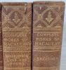 The Complete Works of Lord Thomas Babington MaCaulay , 10 Volume Set . Cambridge Edition Henry W. Knight Publisher , Circa 1898 - 4