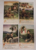 WWI Poem Postcards , Soldier Postcards , Soldier Etiquette Postcards . 12 Postcards - Used & Unused - 2