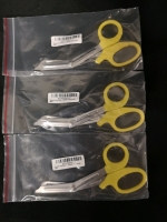 3 NEW Crescent Trauma Shears 5.5"