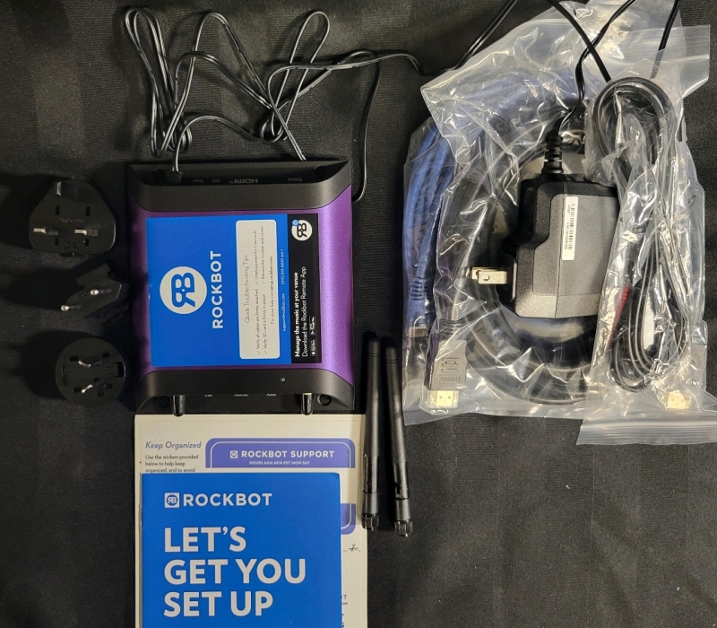 New Rockbot Media Player And Accessories