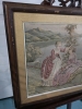 Vintage Framed Stitch Art - 24 by 24" - 2