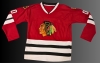 Size Large | Chevy Chase / Clark Griswold "Christmas Vacation" Movie Chicago Blackhawks Hockey Jersey - 2