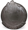 Fun Large Round Metal "I am Groot" Sign | 11.75" Diameter - 2