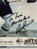 Toronto Maple Leafs Darryl Sittler Perry Promotion 11” x 9” Autographed Photo Hockey Personalized No COA - 2