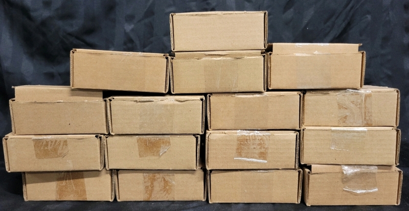 360 New Door Latch Strike Plates Round Corner With Screws 6x5cm "See Description"