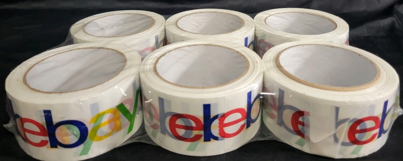 New 6 Pack eBay Branded Packing Tape