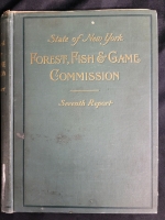 Antique 1902 Seventh Report Of The Forest, Fish And Game Commission Albany NY Book Is In Need Of Repair Please See Images