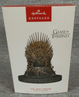 Hallmark Keepsake 2022 Game Of Thrones The Iron Throne Christmas Ornament 5" Aproximently
