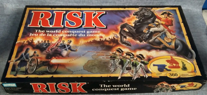 Risk Board Game The World Conquest Game