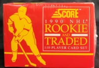 New Sealed Score 1990 NHL Rookie And Traded 110 Player Card Set