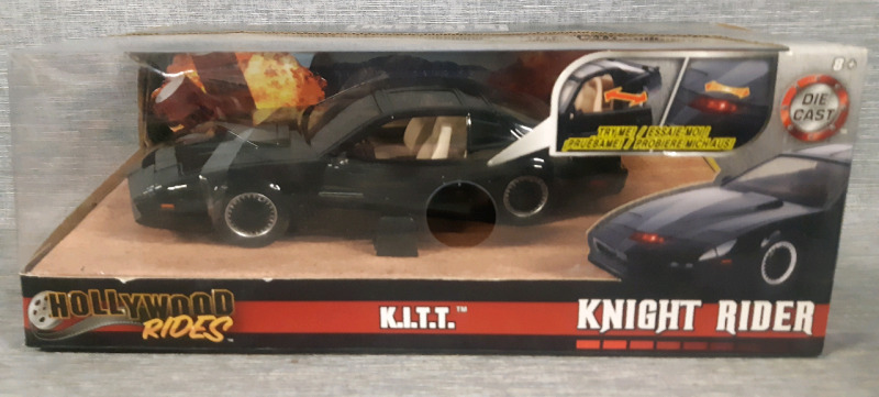 New Sealed | Metals Die Cast Hollywood Rides; K.I.T.T Knight Rider