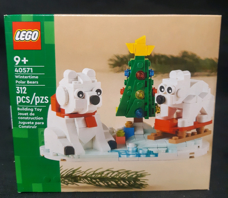 New Lego | 40571 Wintertime Polar Bears * 312 Pcs *