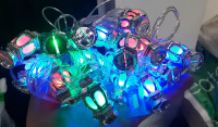 New Multi-Coloured Lamp String Lights * approximately 16.5 Feet Long