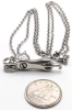 New Silver Tone Kitty-Shaped Memorial Keepsake Urn Necklace for Pet Ashes / Cremains - 4