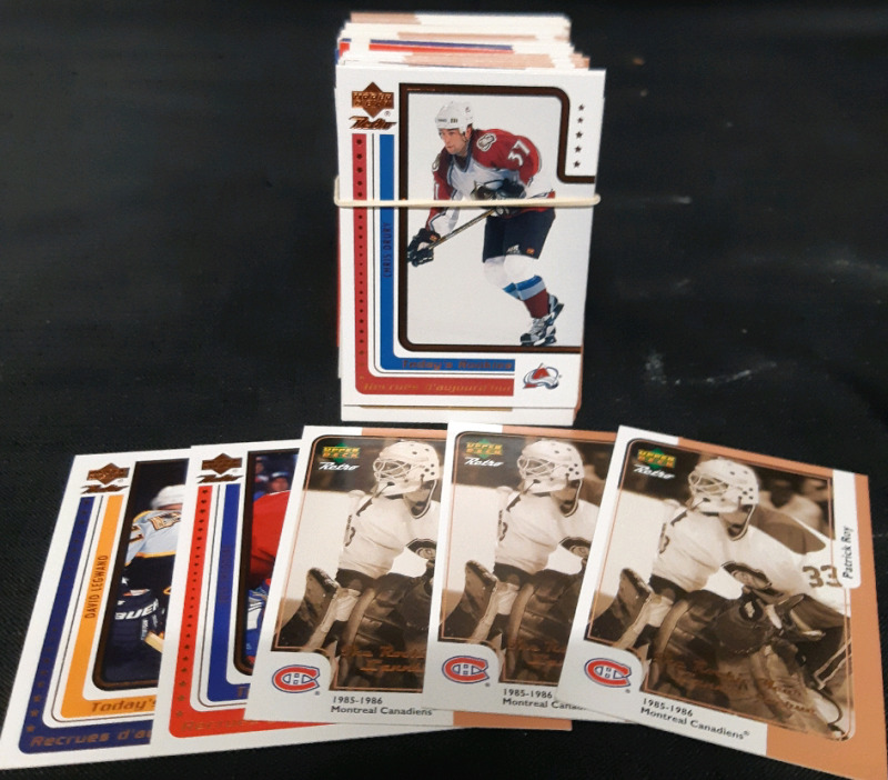 40+ PCs New Vintage 1999/2000 | McDonalds Retro Hockey Trading Card Singles ( 2.5" x 3.5 )