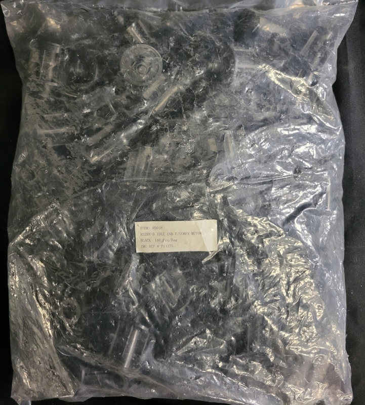 New RS2BX-B Idle End F/Somfy Motor Black 100pcs/Bag