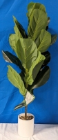 New Crosofmi Fiddle Leaf Fig Tree Artificial Plant. 37" Tall.