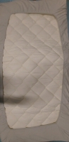 As New Single Mattress Topper With Fitted Sheet 39"x75"