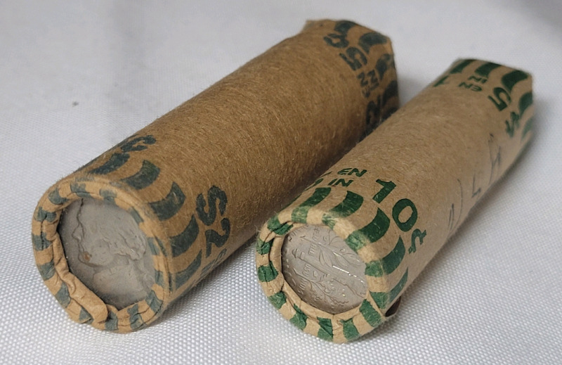 USA Nickel Roll & USA Dime Roll