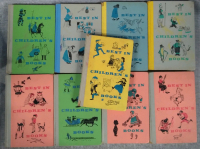 9 Vintage Best In Children's Books Hard Cover Books As Is