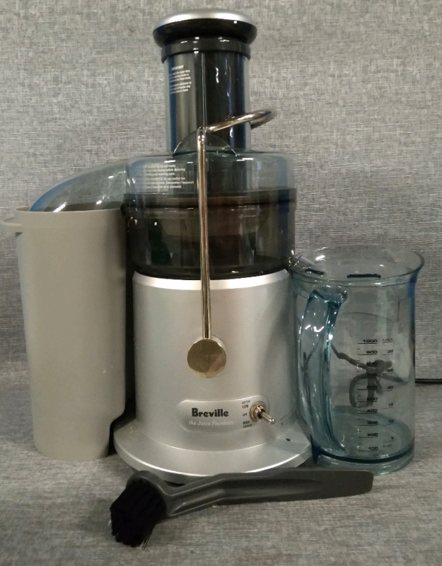 Breville Juice Fountain Plus JE98XL Brushed Stainless Steel Juicer