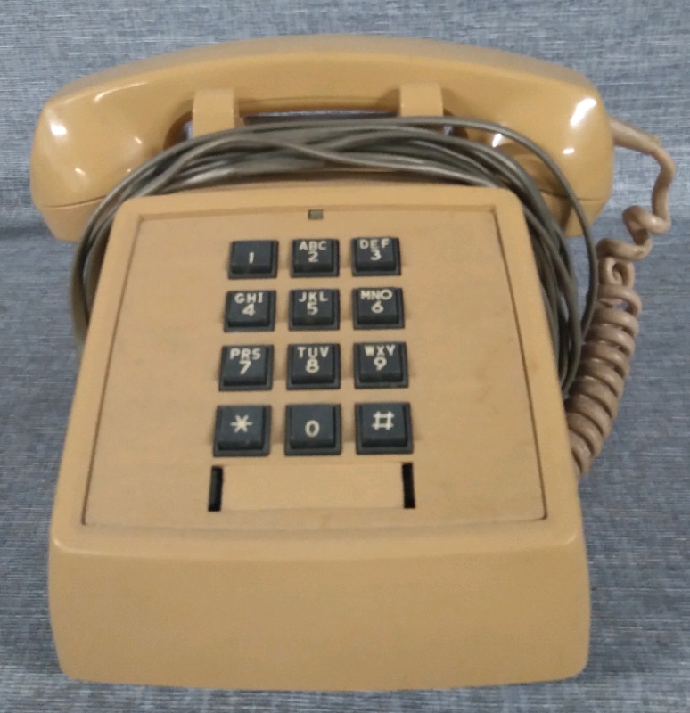 Vintage Home Phone date on bottom for 20/10/86