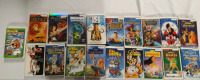 19 Vintage Children VHS Movie Tapes