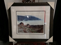 New Framed Evening on The North Shore Print - Group of Seven - signed