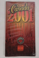 2001 Canadian Spirit of Canada Colored Quarter , Sealed