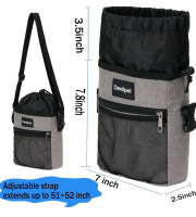New Devilpet Dog Treat Pouches-Pet Training Bag with Waist Shoulder Strap and Poop Bag Dispenser