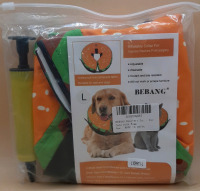 New Bebang Inflatable Collar For Pet Injuries Rashes Post Surgery