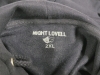 New sz 2XL Canadian Rap Artist NIGHT LOVELL Hoodie - Dark Blue - 2