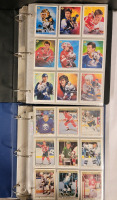 1991 - 1993 Upper Deck , OPC & Pro Set NHL Hockey Trading Card Singles in Two (2) Binders . 850+ Cards