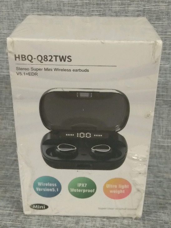 New Hbq-Q82TWS Stereo Ssd uper Mini Wireless Earbuds