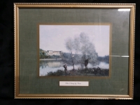 Framed Print Ville d'Avray by Corot - 15"W x 12"H