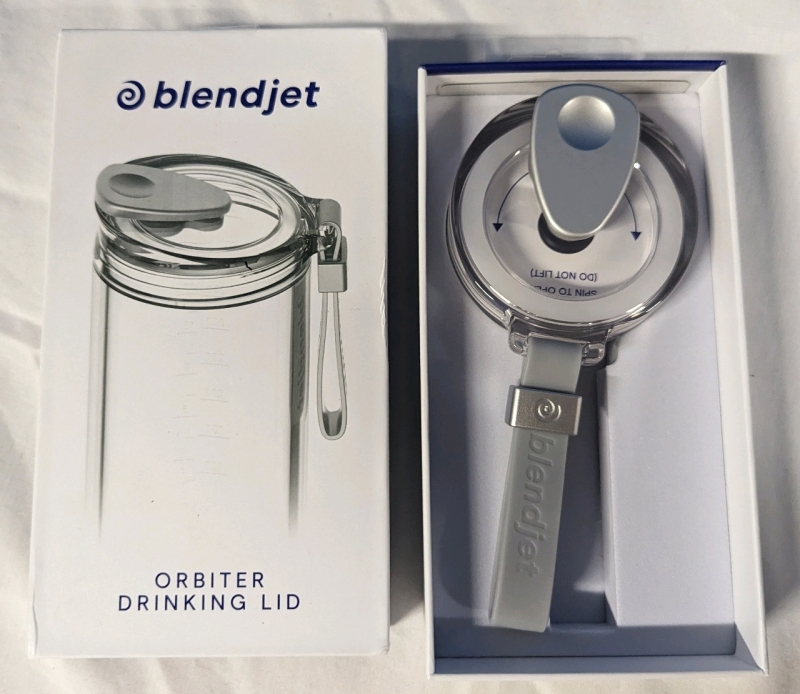 New in Box Blendjet Orbiter Drinking Lid.