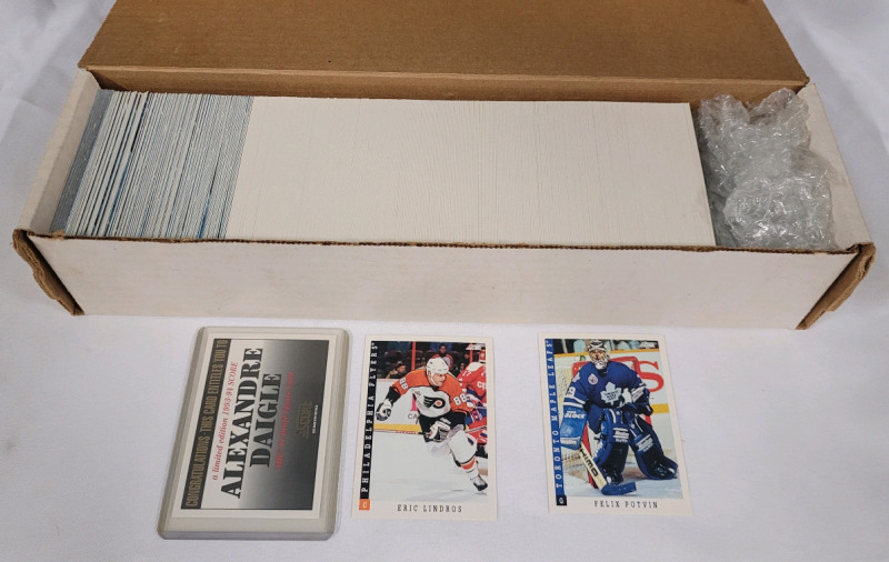 1993 - 1994 Score NHL Hockey Series 1 & 2 Trading Card Set . Cannot Confirm if Complete Set or Not