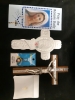 New Rosary Neckless & 2 Crosses + Our Lady Of Perpetual Help Key Chain