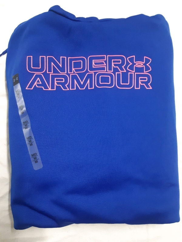 New Under Armour | Medium Blue Thorw Over Sweater