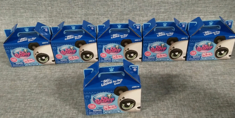 6 new Littlest Pet Shop Pet Surprise Toy