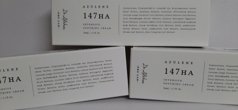 3 NEW Dr. Althea - Azulene 147HA Intensive Soothing
